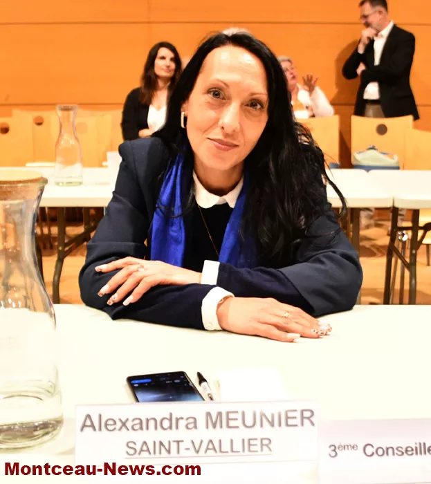 Alexandra Meunier 3ème conseillère déléguée