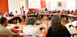Conseil municipal de Montceau-les-Mines : questions administratives