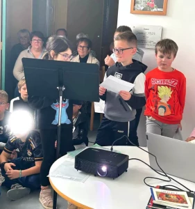 Sanvignes – Ecole Liberté Ferry – à la bibliothèque