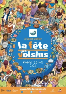 Fête des voisins à Saint-Vallier