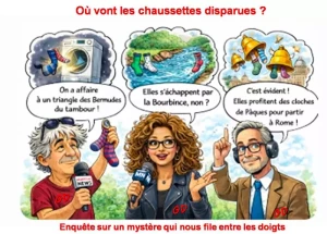 Où vont les chaussettes disparues ?
