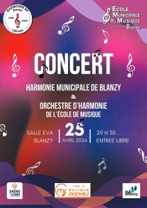 120ème anniversaire de l&rsquo;Harmonie-Batterie-Fanfare de Blanzy