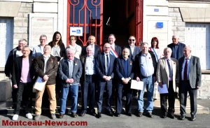 Montceau-les-Mines : – Remise de la médaille des Mines, de l’industrie et de l’énergie par le ministre Sébastien Martin
