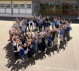 Saint-Vallier –  À l’école Marie Curie