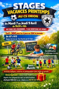 Montceau-les-Mines – CS Orions