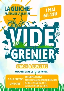 Vide grenier à La Guiche