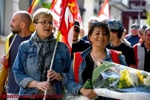 Montceau-les-Mines – 1er mai de la CGT