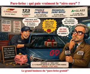 Pare-brise : qui paie vraiment le “zéro euro” ?