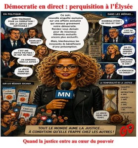 Démocratie en direct : perquisition à l’Élysée   