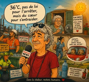 36°C. Eux restent dehors.
