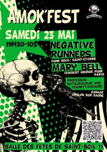 AMOK FEST : la déferlante punk et garage débarque à Saint-Boil