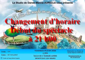 Montceau-les-Mines – Spectacle Marina Aupècle