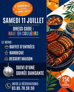 Auberge du Pont Jeanne Rose – Dancing « La Fiesta »