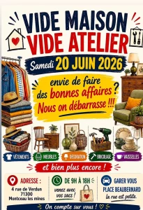 Vide maison à Montceau-les-Mines
