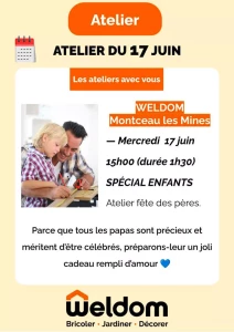 Dans magasin Weldom – Montceau