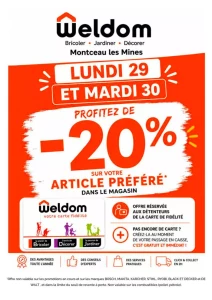 Dans votre magasin Weldom – Montceau