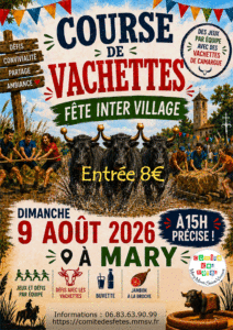 Mary : la course de vachettes fait son grand retour