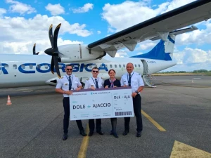 Bourgogne-Franche-Comté : Lancement de la nouvelle ligne Dole-Ajaccio : déjà un succès