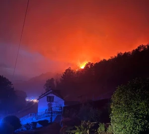 Feu de forêt – la Grande Verrière (aAutunois-morvan)