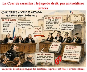La Cour de cassation : le juge du droit, pas un troisième procès