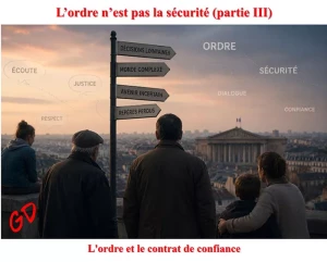 L’ordre n’est pas la sécurité (partie III)