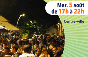 Marché nocturne à Montceau-les-Mines