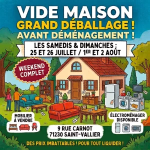 Vide maison à Saint-Vallier