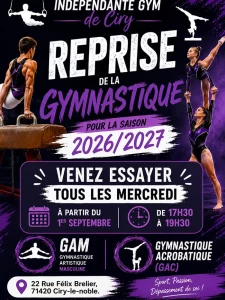 L’indépendante gymnique de Ciry le Noble