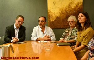 Blanzy – Visite du député