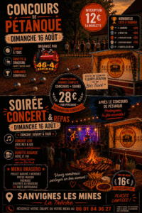 Sanvignes-les-Mines : la pétanque se joue aussi en musique !