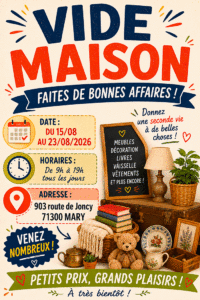 Vide maison à Mary