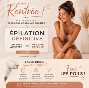 Dans votre institut de beauté « Bel’Océane » à Blanzy