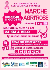 La Marche Agri ’Rose : une 8ème édition placée sous le signe de la solidarité