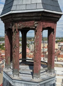Montceau-les-Mines : Clocheton de l’église Notre-Dame