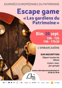Un escape game pour partir à la découverte du patrimoine