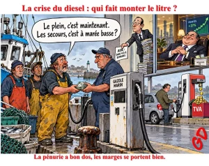 La crise du diesel : qui fait monter le litre ?