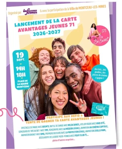 La Carte Avantages Jeunes 2026-2027 se lance à Montceau-les-Mines