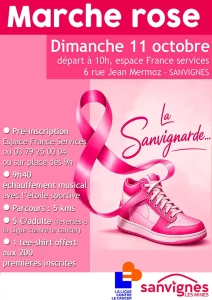 Octobre Rose à Sanvignes