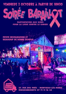 Montceau-les-Mines : Soirée Baraillot