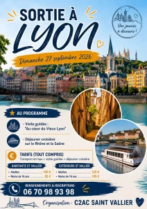 Deux sorties du C2AC de Saint-Vallier