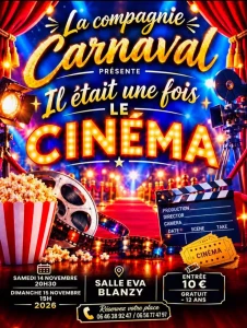 Blanzy : La Compagnie Carnaval fait son cinéma