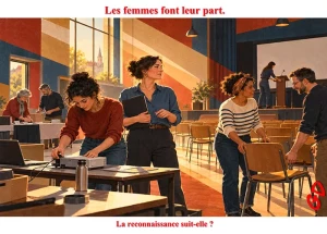 Les femmes font leur part.