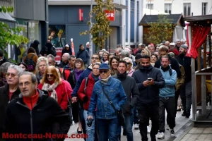 Montceau-les-Mines – Rassemblement, défilé, blocage