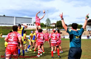 Montceau-les-Mines  : Les Barbelés ont eu raison d’une équipe de Pontarlier joueuse