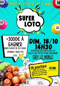 Comité des fêtes de Ciry-le-Noble