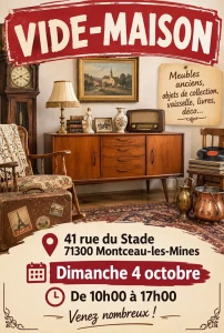 Vide maison à Montceau-les-Mines